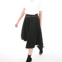 아쿠드(ACUD) Bending Pleated Skirt _Black