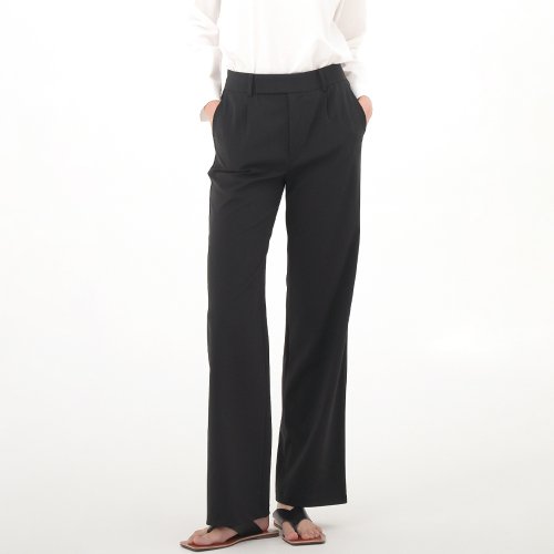 лёгкий Semi широкий Slacks Black