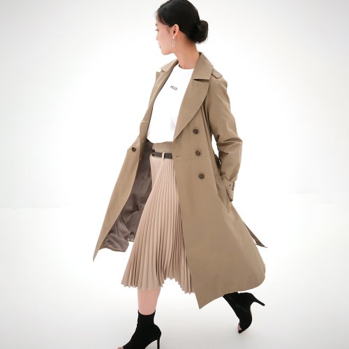 лёгкий Trench Coat Beige