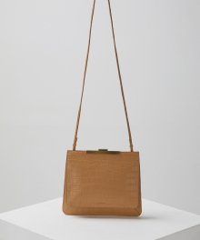Double flat bag(Crocodile beige)_OVBAX23014CRB