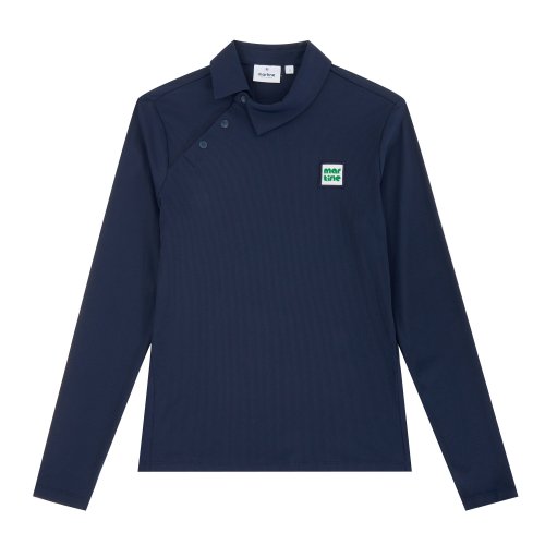 Collar Point Shirts Navy