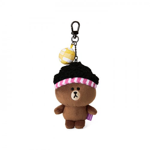 LINE FRIENDS ラインフレンズ l ミニオンズブラウン白樺人形