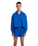 트렁크프로젝트(TRUNK PROJECT) Crop Shirt_Blue