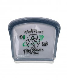 [TIMCOMIX x WASTE STORE] RECYCLING GRAPHIC POUCH GRAY