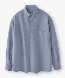 브리즈 릴렉스핏 옥스포드 셔츠_Classic Blue