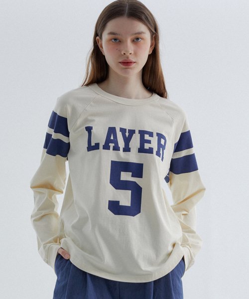 MUSINSA | RAVEROUS LAYER 5 T-Shirt Ivory