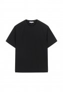 리버클래시(LIBERCLASSY) [23SS] LJS41132 블랙 오버핏 시어서커 티셔츠