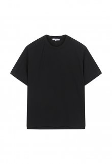 [23SS] LJS41132 블랙 오버핏 시어서커 티셔츠