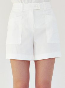 Pocket Shorts_White