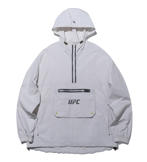 Анорак UFC Warming Up Relaxed Fit Light Grey U4JKU1310LG