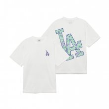 페이즐리 클리핑 로고 반팔 티셔츠 LA (White)