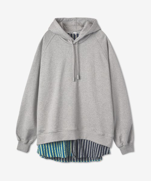 Худи-рубашка Grey Melange / MRTWXTOP003COT0297215
