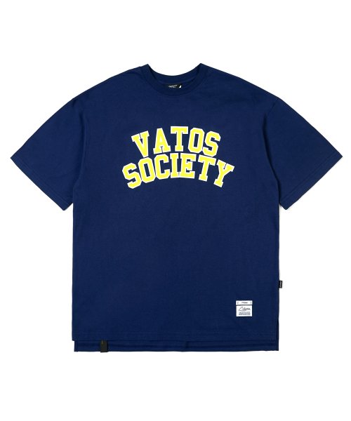 스티그마(STIGMA) 23 COLLEGE OVERSIZED T-SHIRTS BLUE - 사이즈