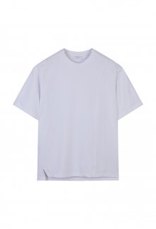 [23SS] LJS41183 화이트 오버핏 베이직 반팔 티셔츠