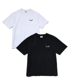 2PACK COOL COTTON SMALL LOGO SS WHITE / BLACK