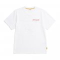 N232UTS990 옐로우스톤 슬로건 아트웍 반팔 티셔츠 WHITE