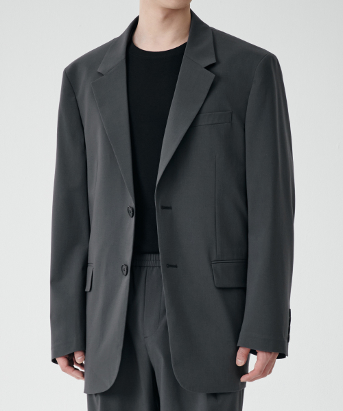 COOLTANDARD OVERSIZE BLAZER [GREY]