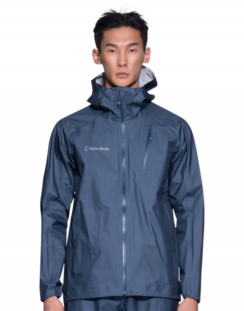 티톤브로스(TETON BROS) Feather Rain Full Zip Jacket (LIGHT NAVY