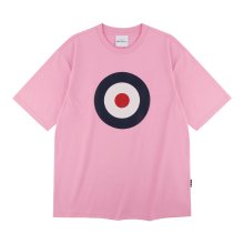 공용 과녁 반팔 티셔츠 핑크 BNBTS210U