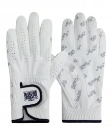 MOUVEMENT TWO TONE GLOVE white