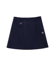 MOUVEMENT W MINI SKIRT navy