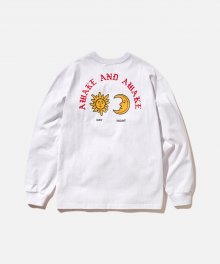 DAY AND NIGHT LONG SLEEVE-WHITE