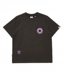 여성 히피 플라워 티셔츠 WOMENS HIPPIE FLOWER T-SHIRT