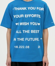 thank you t-shirt(blue)