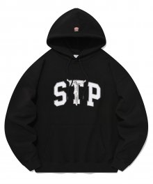 SP STP 로고 후드-블랙