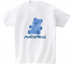 어썸어스 (23SS)Tiny Blue Bear 반팔 티셔츠 화이트