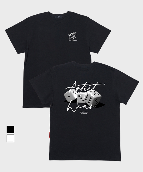 아티스트웨어(artistwear) [ATW] 다이스 반팔티 - 2COLOR