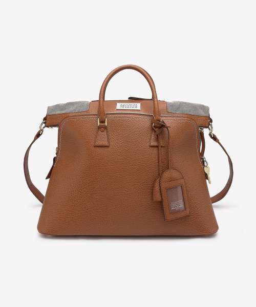 메종 마르지엘라(Maison Margiela) 공용 지퍼 탑 핸들 토트백 - 브라운 / Sb1Wg0001P4348T2335 -  4,225,000 | 무신사 스토어