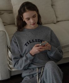 Tillidie soft sweatshirt_Deep gray