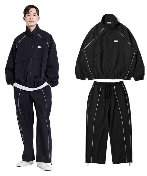 Спортивный костюм Bastu с кантом (BLACK)