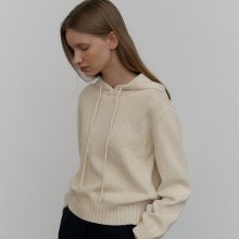 Hope slub hoodie knit