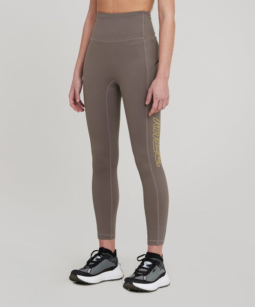 WOMENS BALANCE TIGHTS_DARK BIEGE