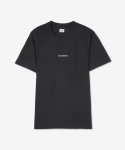 씨피 컴퍼니(CP Company) 남성 30/1 컴팩트 로고 반소매 티셔츠 - 블랙 / 14CMTS048A006011W999