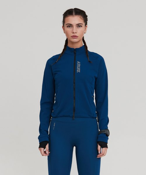 WOMENS PACER TRACK JACKET_DARK BLUE