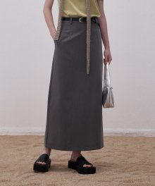 Classy Maxi Skirts_Charcoal
