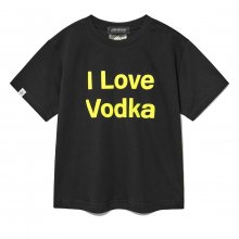 I Love Vodka T-shirt (NEW CROP VER.) (Black)