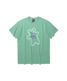 SPRAY PRINT TEE_GREEN(NG2DMUT503A)