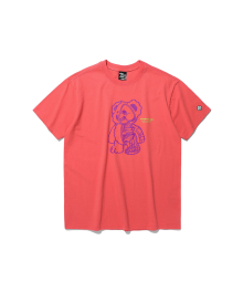 NGC FIGURE BEAR TEE_PINK(NG2DMUT507A)