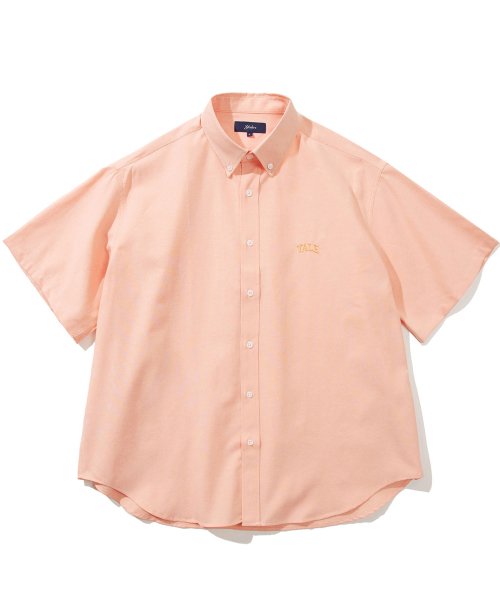 [ONEMILE WEAR] BIG OXFORD SMALL ARCH SS рубашка ORANGE