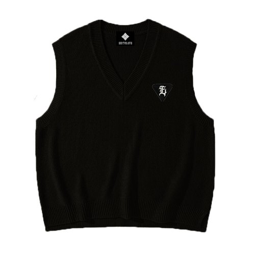 Вязаный жилет EV E Patch (Black)