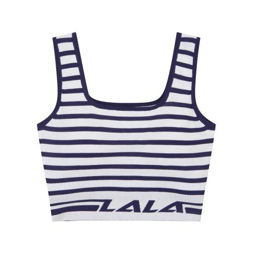 STRIPE LOGO BRA топ WHITE BP2BR001