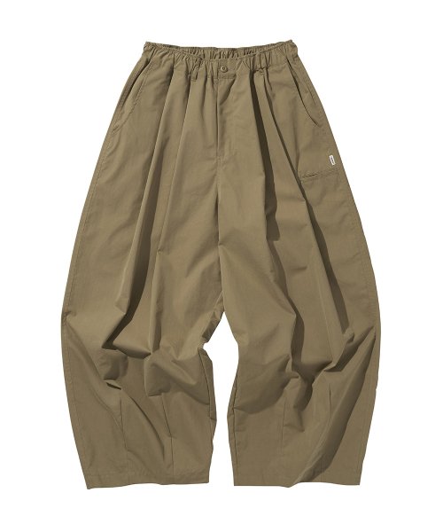 WIDE EASY BALLOON брюки / OLIVE KHAKI