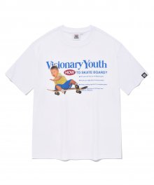 VSW Skateboarder T-Shirts White