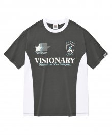 VSW Football T-Shirts Charcoal
