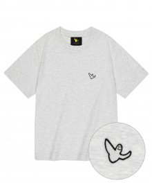 WM`S 반팔 티셔츠 라이트 그레이