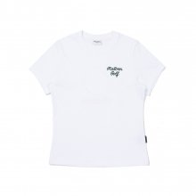 CP 더블 사이드 라운드 티셔츠 WHITE (WOMAN)
